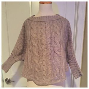 Cable knit LOFT sweater