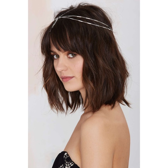 Gia Metallic Head Piece NWT