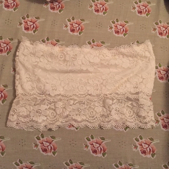 Ivory Ciel lace bandeau