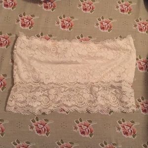 Ivory Ciel lace bandeau