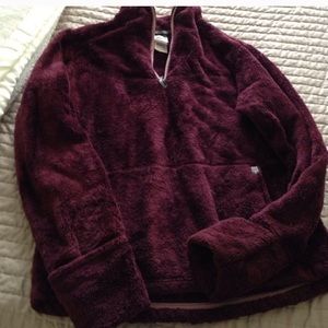 NorthFace 1/4 zip pullover