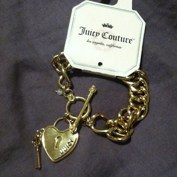 NWT Juicy couture rose gold bracelet