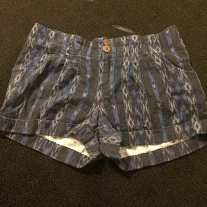 High Waisted Tribal Shorts