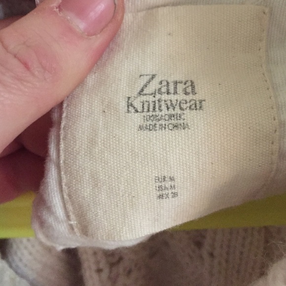 Zara knitwear hoodie - Picture 2 of 4