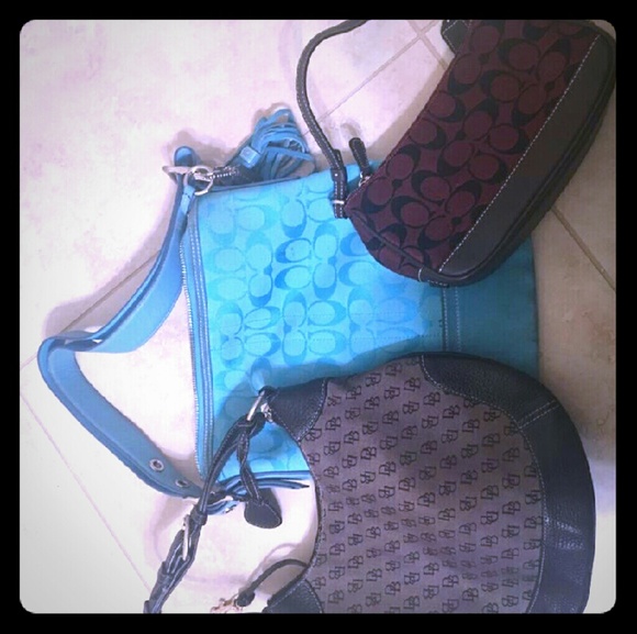 Coach and Dooney&Burke bags!!! ;-)