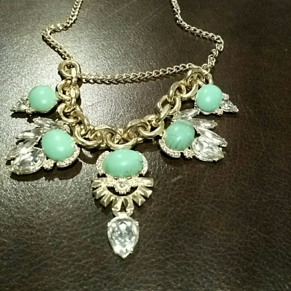 Jewelry - Teal Statement Necklace