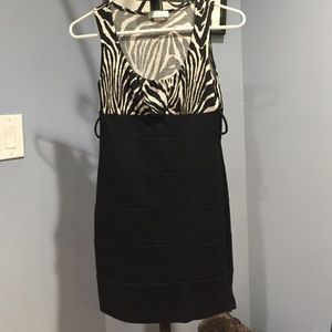 Cute mini zebra dress!!