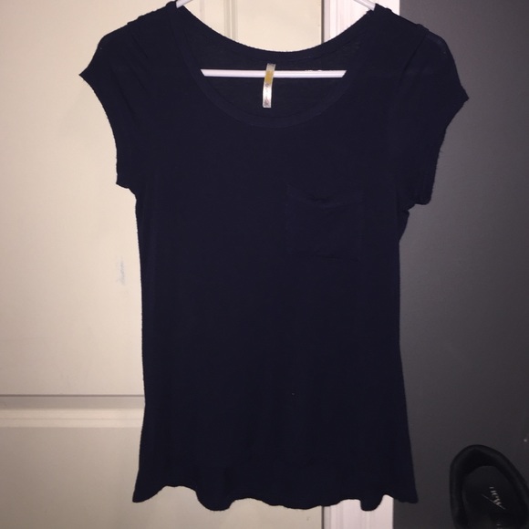 Navy blue top