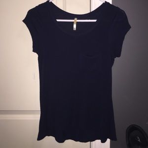 Navy blue top