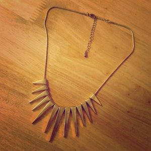 Gold Spike Necklace