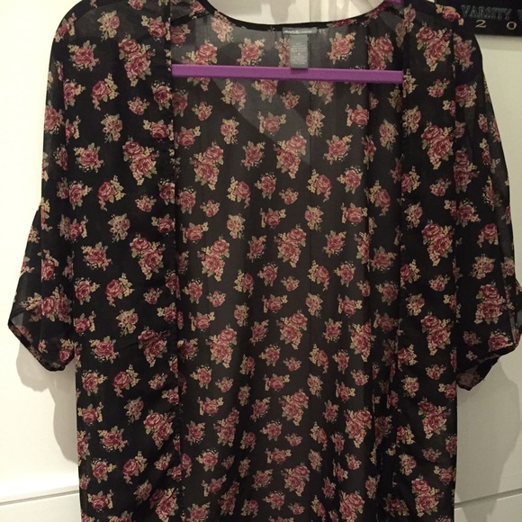 Floral kimono