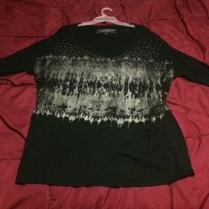 On hold... Snazzy shirt'