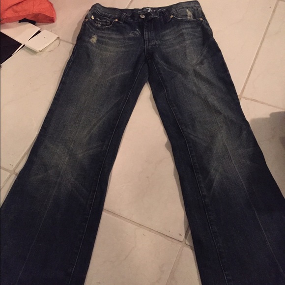 7 for all mankind jeans sz 26 wide leg NWOT