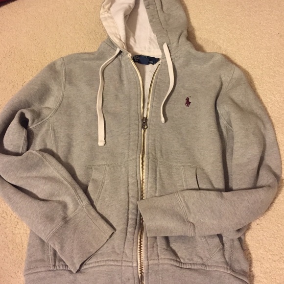 burgundy polo jacket