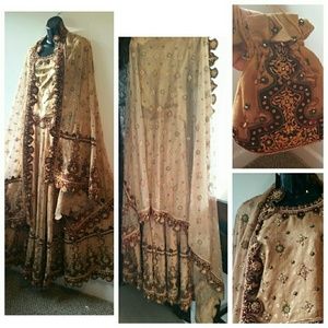 Women's bridal lengha choli