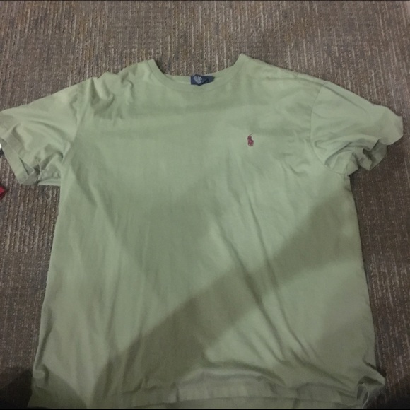 Ralph Lauren Other - Men's Olive Polo By Ralph Lauren Tee Size Large.
