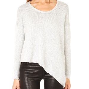 Helmut Lang Asymmetrical Hem Pullover Sweater