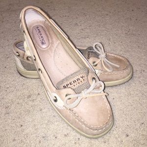 Brand-new Tan Sperrys