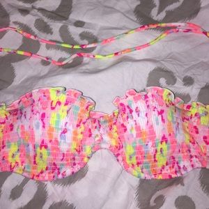 Victoria's Secret Ruffle Bandeau Top