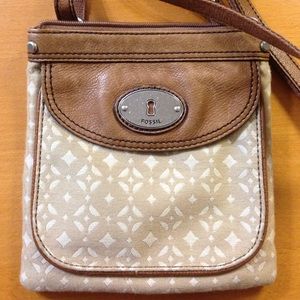 Fossil Crossbody (canvas)