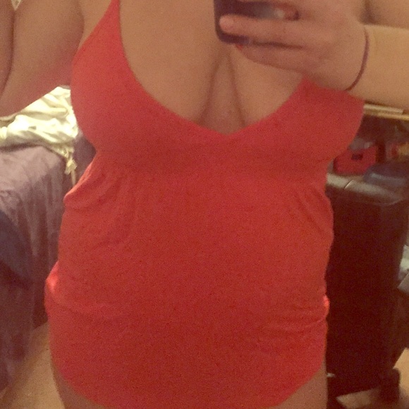 Forever 21 orange tank - Picture 1 of 3