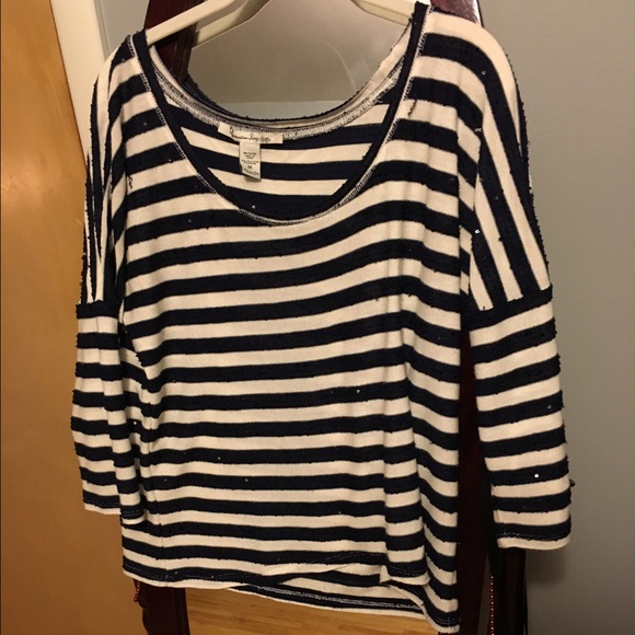 American Rag off the shoulder long sleeve