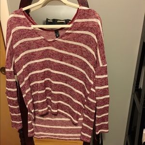 Off the shoulder long sleeve