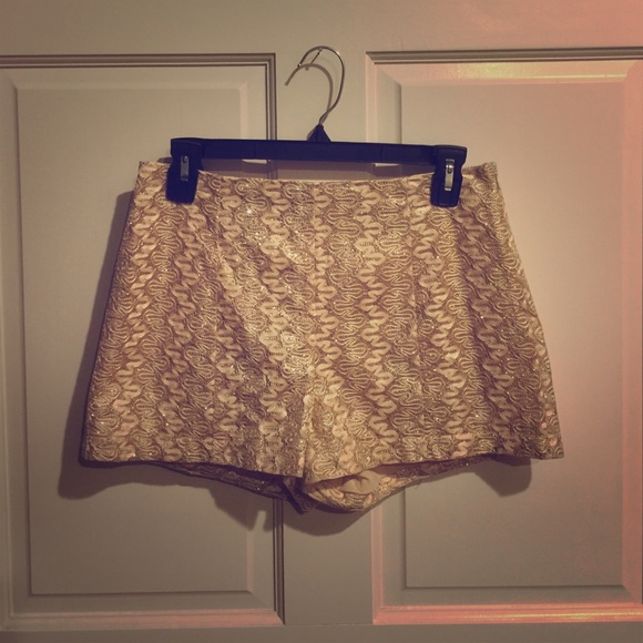 Gold Shorts