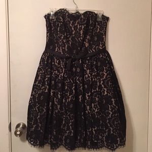Strapless party dress