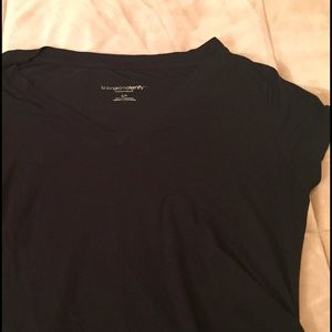 Small Black Liz Lange Maternity Top