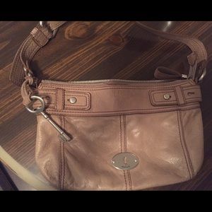Fossil tan purse