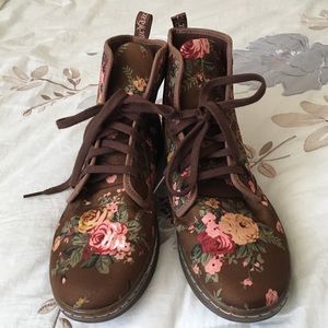Floral Doc Martens