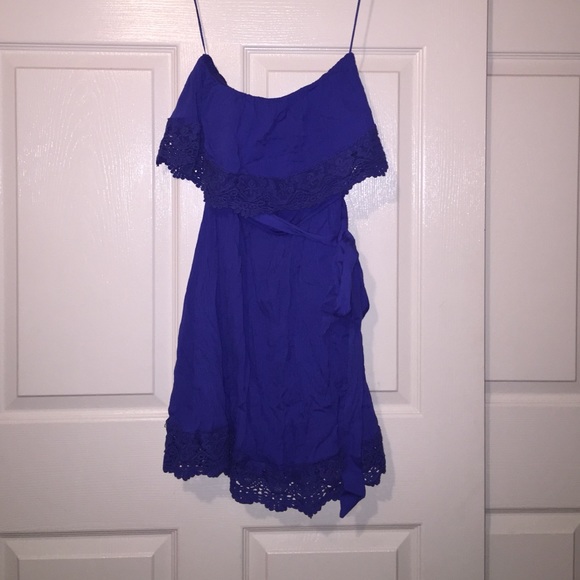 Strapless dress