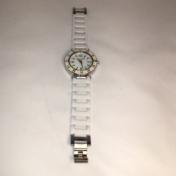 Anne Klein Ceramic Band Watch