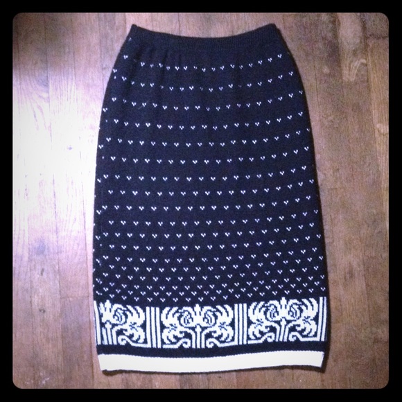 Warm Sexy Soft Pencil Sweater Skirt