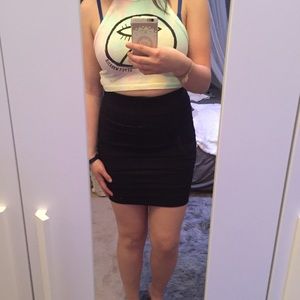 Black Bodycon Skirt
