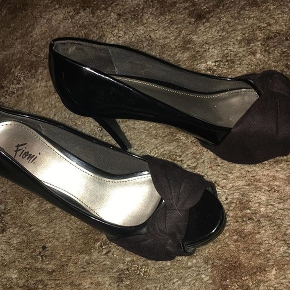 Black heels