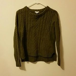 Green Knit Sweater