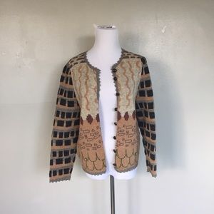 ❤️ VINTAGE 1980's cardigan!