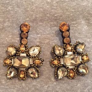 Showstoppers! Deepa Gurnani Anthropologie earrings
