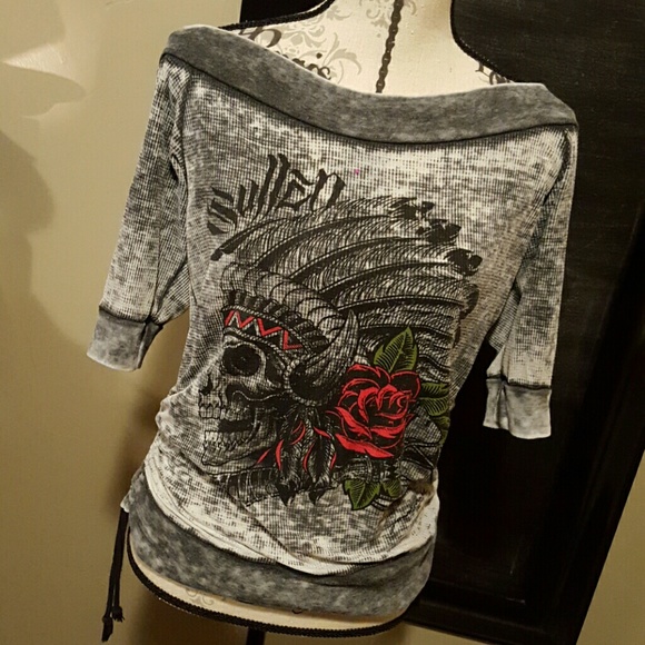 Sullen Angels Tops - SULLEN Indian rose