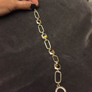 Ralph Lauren silver tone toggle bracelet