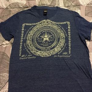 Men's Obey V-neck t-shirt