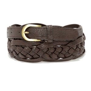 Boho Braided Brown Belt