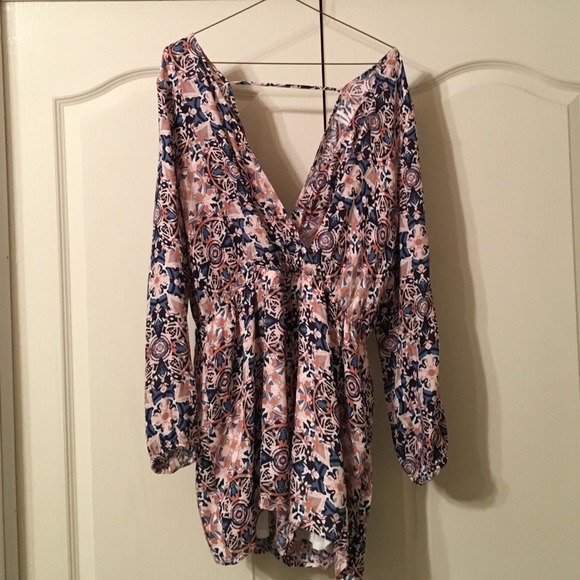 Aéropostale printed romper 🌸