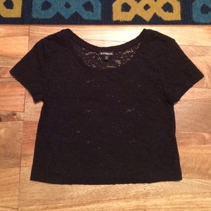 Express Lace Crop Top