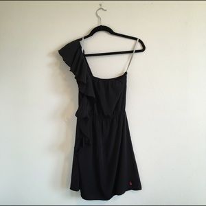 Black One Shoulder Dress