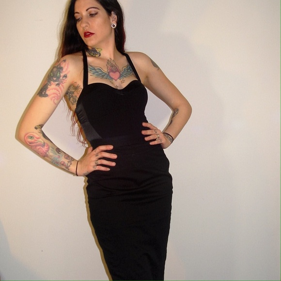 BLACK HIGH WAIST CORSET BACK SHAPE WEAR SKIRT