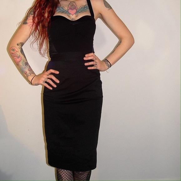 BLACK HIGH WAIST CORSET BACK SHAPE WEAR SKIRT - Picture 2 of 4