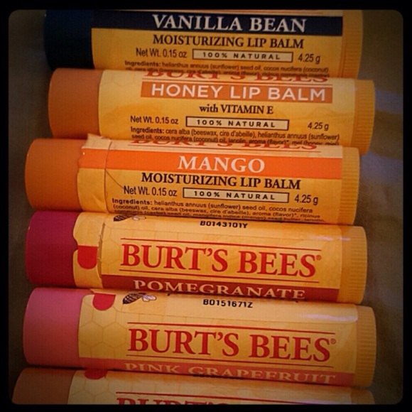 Burt's Bees assorted pack of 7